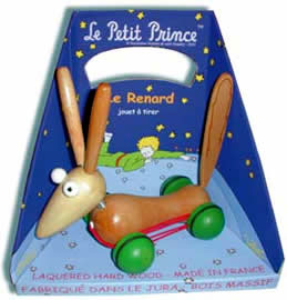 Little Prince - the fox pull toy